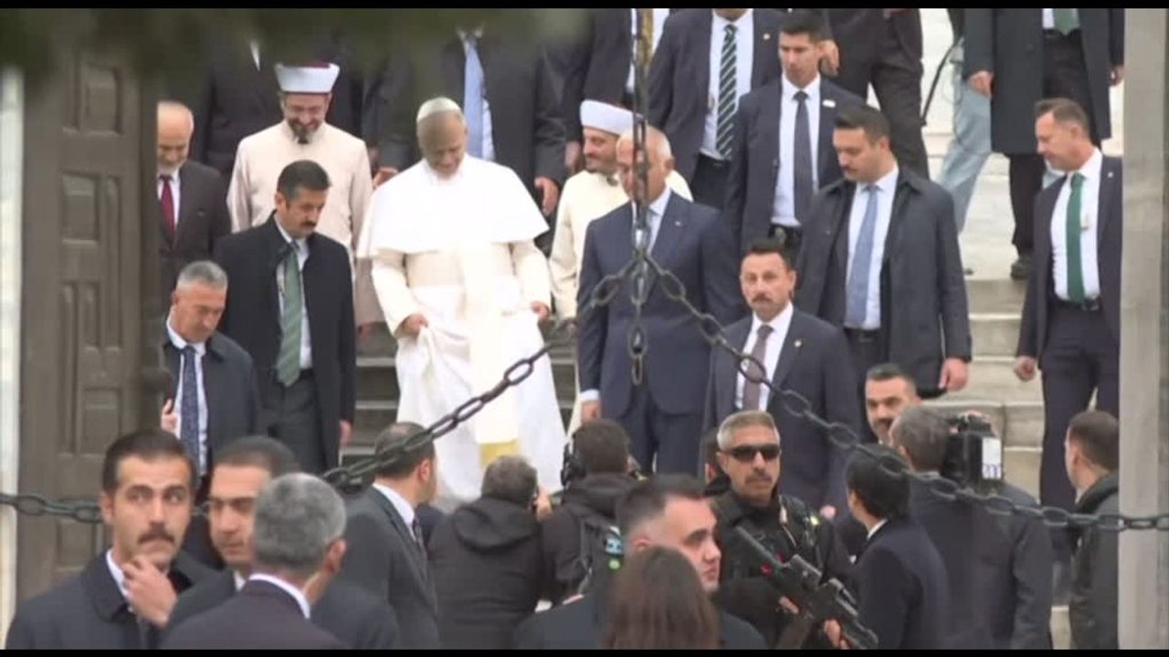 Istanbul saluta Leone: "Bello che visiti per primo un paese islamico"