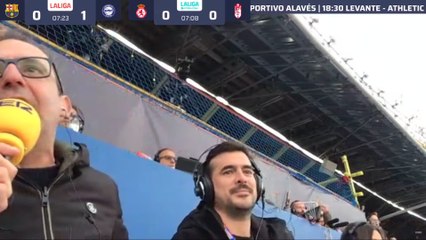 ¡LAMINE al RESCATE! ¡EMPATA el BARÇA!: FC BARCELONA 1 - ALAVÉS 1 | AUDIO CARRUSEL