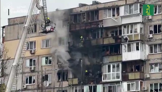 Kiev se queda a oscuras tras un ataque ruso que ha dejado más de dos muertos y 20 herido