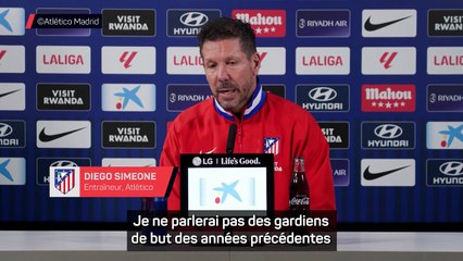 Simeone très satisfait de l’interim de Musso durant l’absence d’Oblak