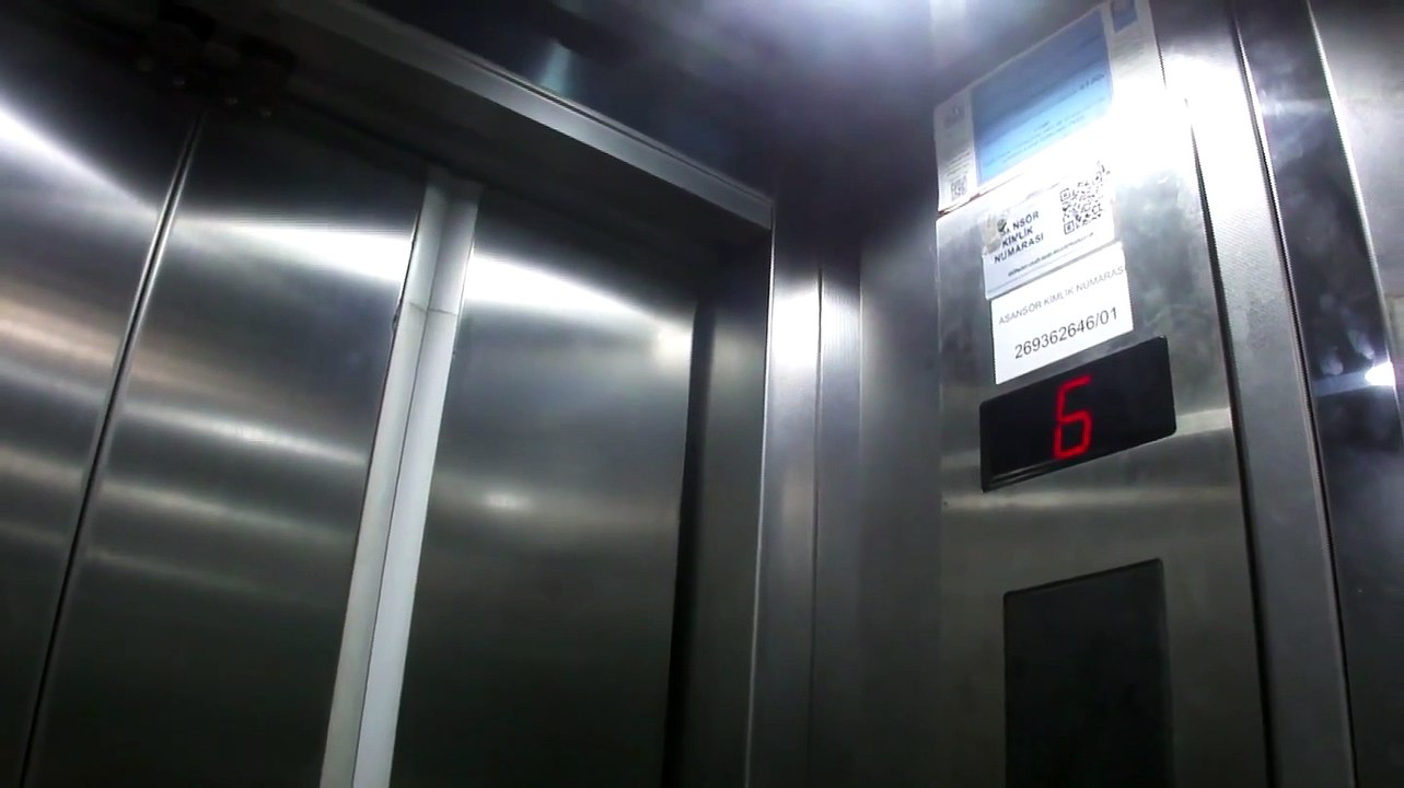 2002s MCA elevator 7 floors modernized in gökman apt beşiktaş istanbul