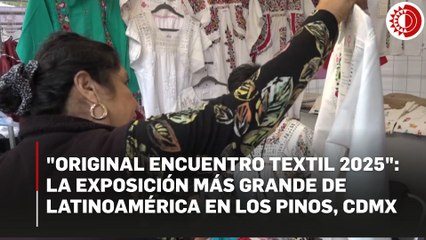 Gran exposición de arte textil se comparte en Los Pinos, en la CDMX
