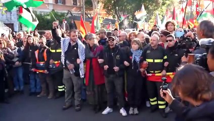 Roma, Thunberg e Albanese al corteo pro-Palestina