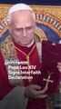 Pope Leo XIV Signs Interfaith Declaration