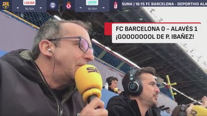 Resumen y goles del FC Barcelona 3 - Alavés 1 | Audio Carrusel