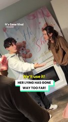 She faked her entire pregnancy😱