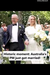 Australian PM Anthony Albanese Marries Jodie Haydon in Historic Ceremony! #shorts #anthonyalbanese