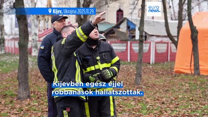 "Fél Kijev áram nélkül maradt" - folytatódott az ukrán főváros orosz rakétázása