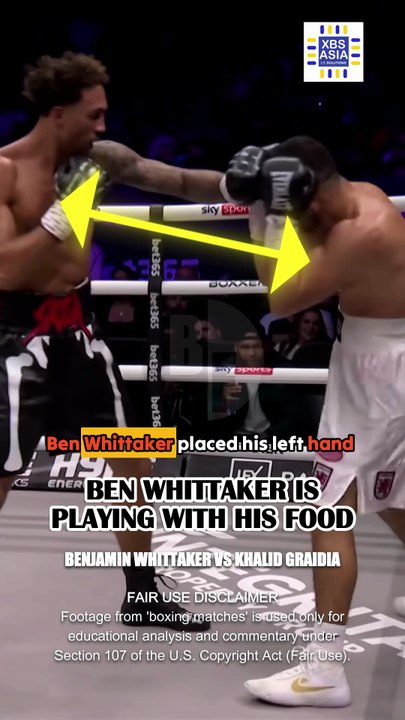FEINT! STRIKE! DODGE! Ben Whittaker SHOWS pure MASTERY!