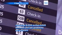 Milhares de aviões Airbus imobilizados após deteção de software defeituoso