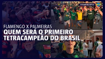 Flamengo e Palmeiras levam 50 mil torcedores a Lima na final da Libertadores