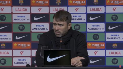 Coudet, rueda de prensa completa tras el FC Barcelona 3 - Alavés 1