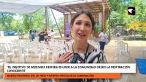 El objetivo de Misiones Respira es unir a la comunidad desde la respiración consciente