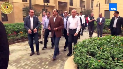 رئيس الوزراء يتفقد مشروع  "روضة السيدة 2"  للسكن البديل بمنطقة الطيبي بالسيدة زينب