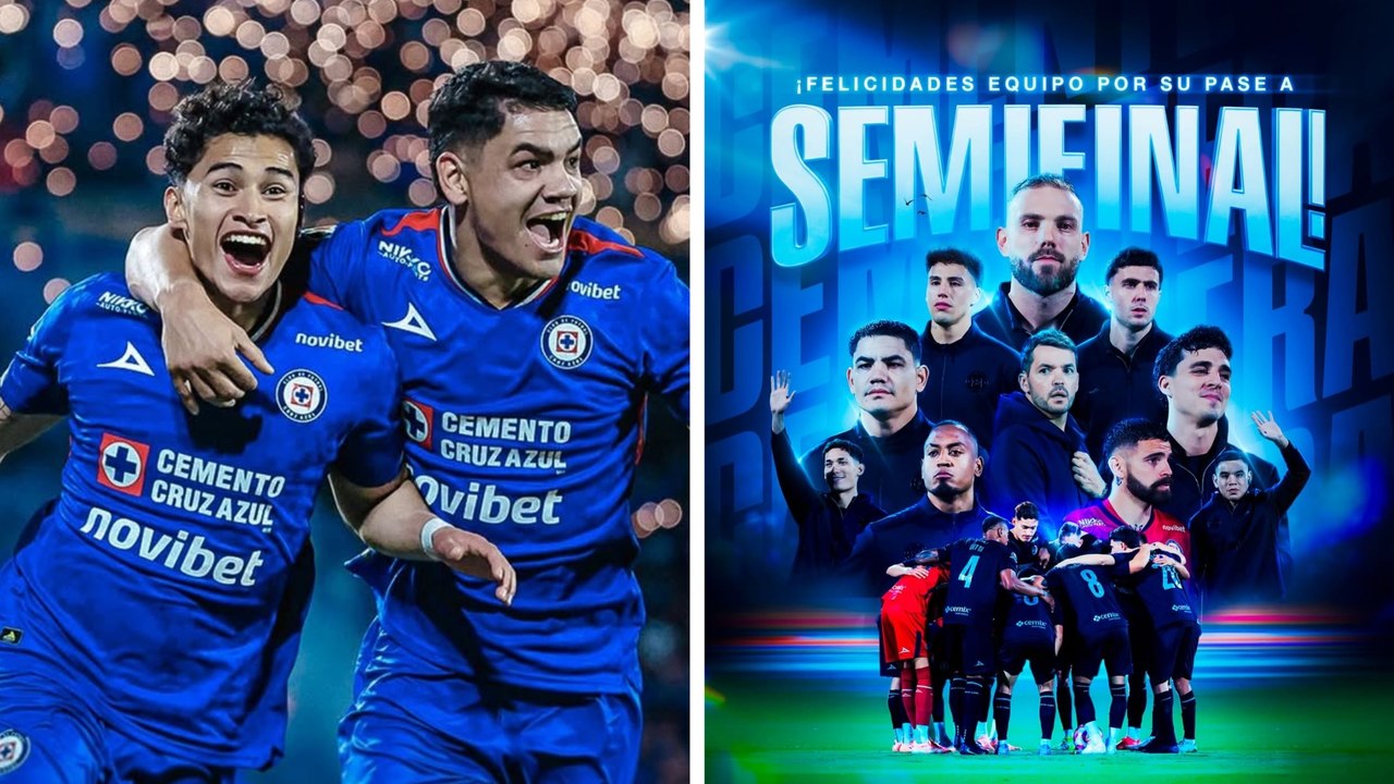 Cruz Azul avanza a semifinales, elimina a Chivas y enfrentará a Tigres