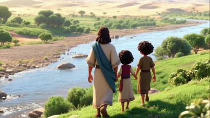 River Stops! Joshua, the Ark, and the Miracle Crossing the Jordan!