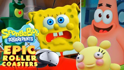 SpongeBob SquarePants : Epic Roller Coasters Full Gameplay (PS5) (PSVR 2)