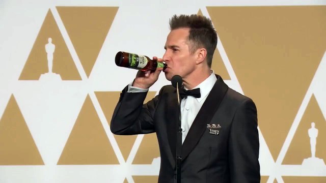 Sam Rockwell Discusses Winning Best Supporting Actor for 'Three Billboards' | Oscars 2018