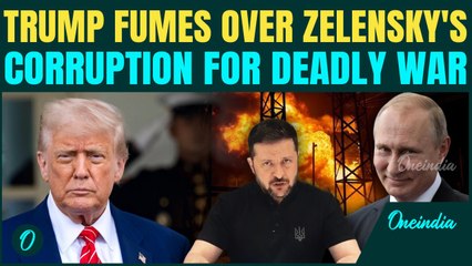 Trump BLAMES Ukraine’s Corruption for Battlefield Losses | Says Russia Now Has Edge in  Peace Talks