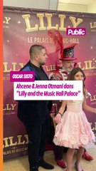 Oscar Sisto, Ahcene & Jenna Otmani à la première de leur comédie musicale" Lilly Et Le Palais Du Music-Hall"