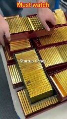 Shocking Gold Bars Found Inside a Startup Warehouse | Hidden Fortune Exposed | Startup Riches