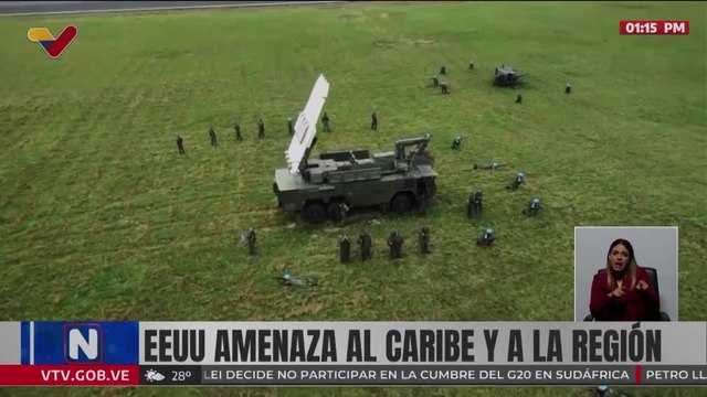 El ejército de Venezuela se prepara ante una potencial escalada militar contra Estados Unidos