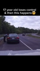 Bro Lost Control Going 120 MPH and Crashed cops us fyp