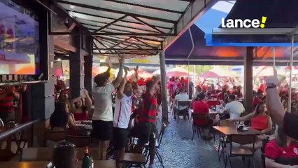 Flameguistas lotam Buxixo antes da final da Libertadores