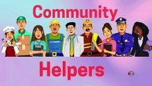Community Helpers for kids | Our Helpers Activity | Our Helpers Name | Peoples Who Help Us