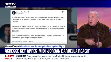 "Je vais bien": Jordan Bardella (RN) réagit après son agression dans le Tarn-et-Garonne
