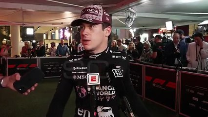 Colapinto, tras quedar último en la clasificación del GP de Qatar: "Manejé mal"