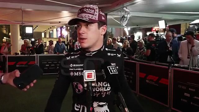 Colapinto, tras quedar último en la clasificación del GP de Qatar: Manejé mal