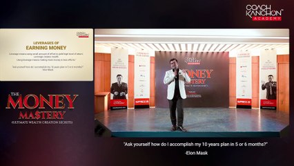 Class 13 - Five Leverages of Earning Money - Coach Kanchon Academy