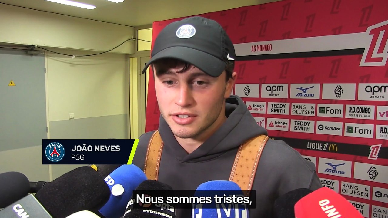 João Neves : "Ce n'est jamais agréable de perdre"