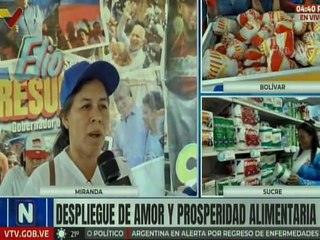 Gobierno Bolivariano lleva el Plan Amor y Prosperidad Alimentaria a más de 1.500 familias mirandinas