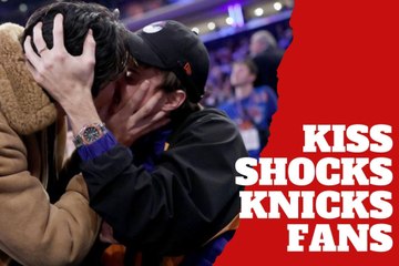 Summer I Turned Pretty co-stars share an unexpected kiss at Knicks game