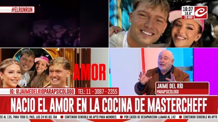 Un amor adolescente: Ian y Evangelina Anderson a los besos