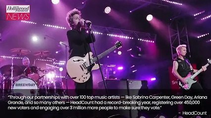 Sabrina Carpenter Registers Record Number of New Voters Ahead of the 2024 Election | THR News Video