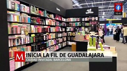 Arranca la FIL Guadalajara 2025; Barcelona es la ciudad invitada