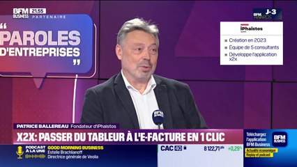 Patrice Ballereau (iPhaïstos) : X2X, passer du tableur à l'E-facture en un clic - 29/11