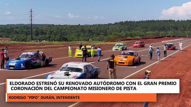 Eldorado estrenó su renovado autódromo con el Gran Premio Coronación