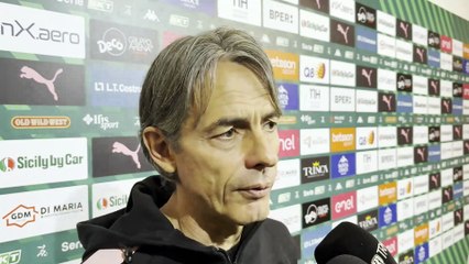 Inzaghi dopo Palermo Carrarese