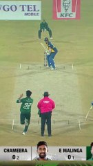 Salman Mirza with the finishing job to cap off a bowling masterclass from Pakistan 🎯 📺 Watch live in