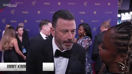 Jimmy Kimmel Talks Upcoming Presidential Election: "Doing Whatever I Can to Help" | Emmys 2024