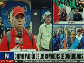 Celebradas más de mil 600 asambleas para conformar los CCBI en los 29 municipios del edo. Táchira