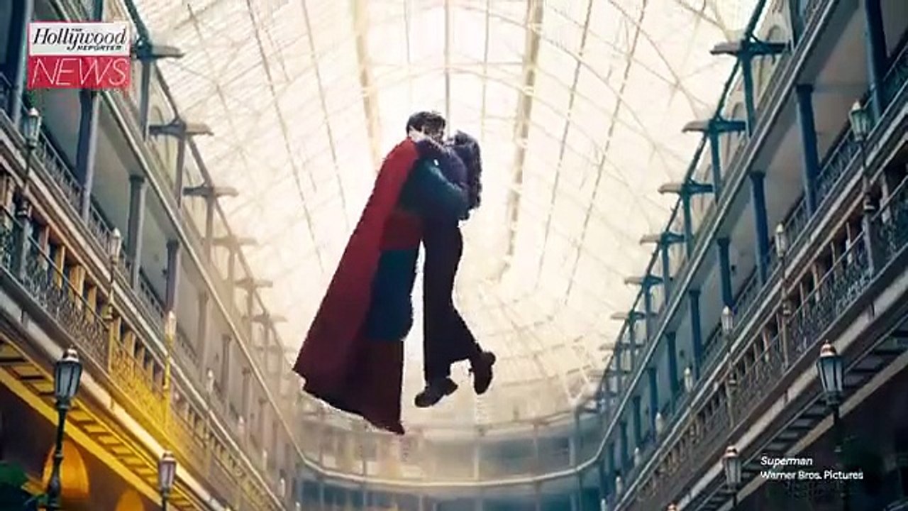 James Gunn Addresses 'Superman' CGI Controversy About David Corenswet's Flying Face | THR News Video