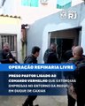Vídeo mostra momento em que policiais arrombam portão para prender pastor que atuava como intermediador do CV