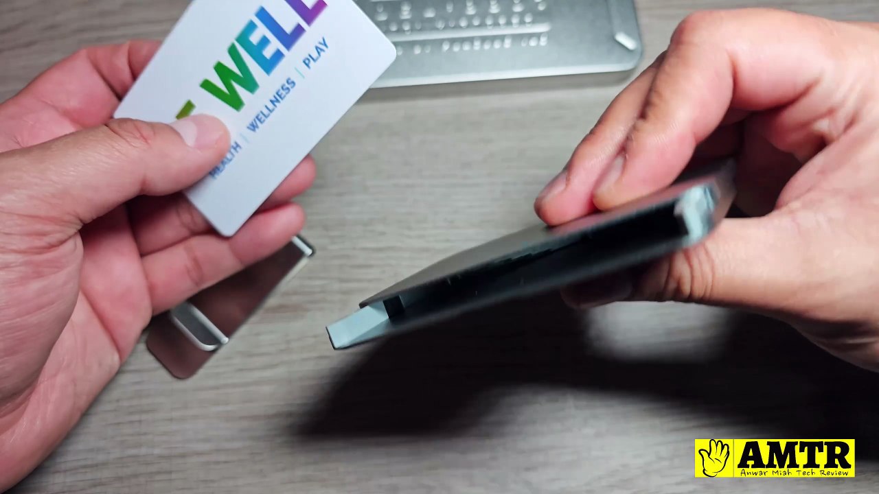 PunCube Mech Wallet Metal Card Holder 8807 (Review) - video 