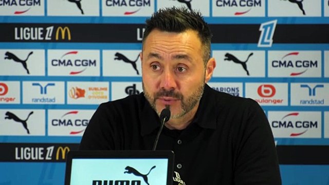 Roberto De Zerbi (Marseille) : « On méritait de l'emporter » - Foot - Ligue 1 - OM