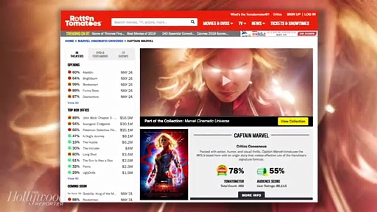 Rotten Tomatoes Rolls Out New Measures for Audience Review Functions | THR News